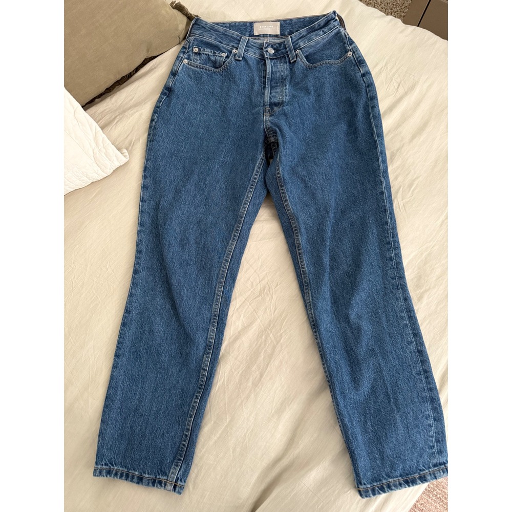 Everlane Mid Blue Ankle Cropped Jeans